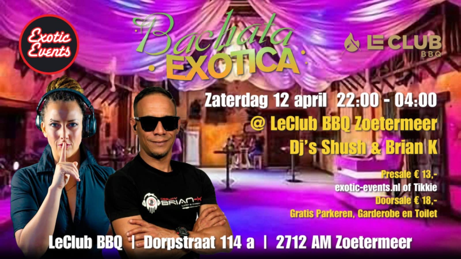 Bachata Exotica Zoetermeer