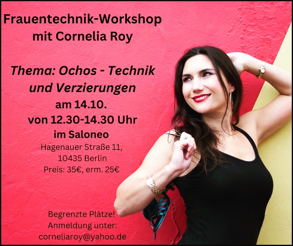 WS Tangotechnik für Folgende mit Cornelia