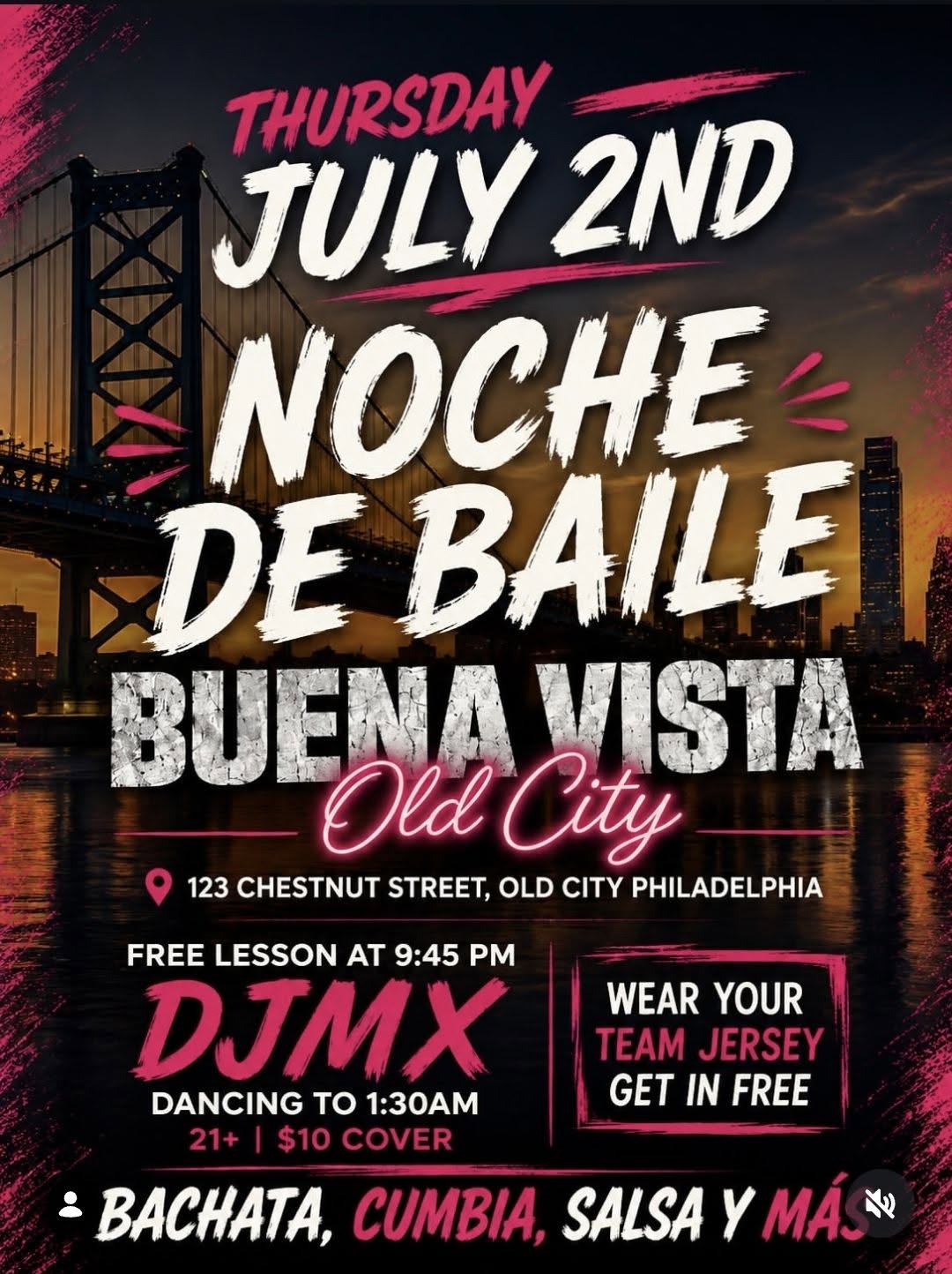Noche de Baile at BUENA VISTA OLD CITY