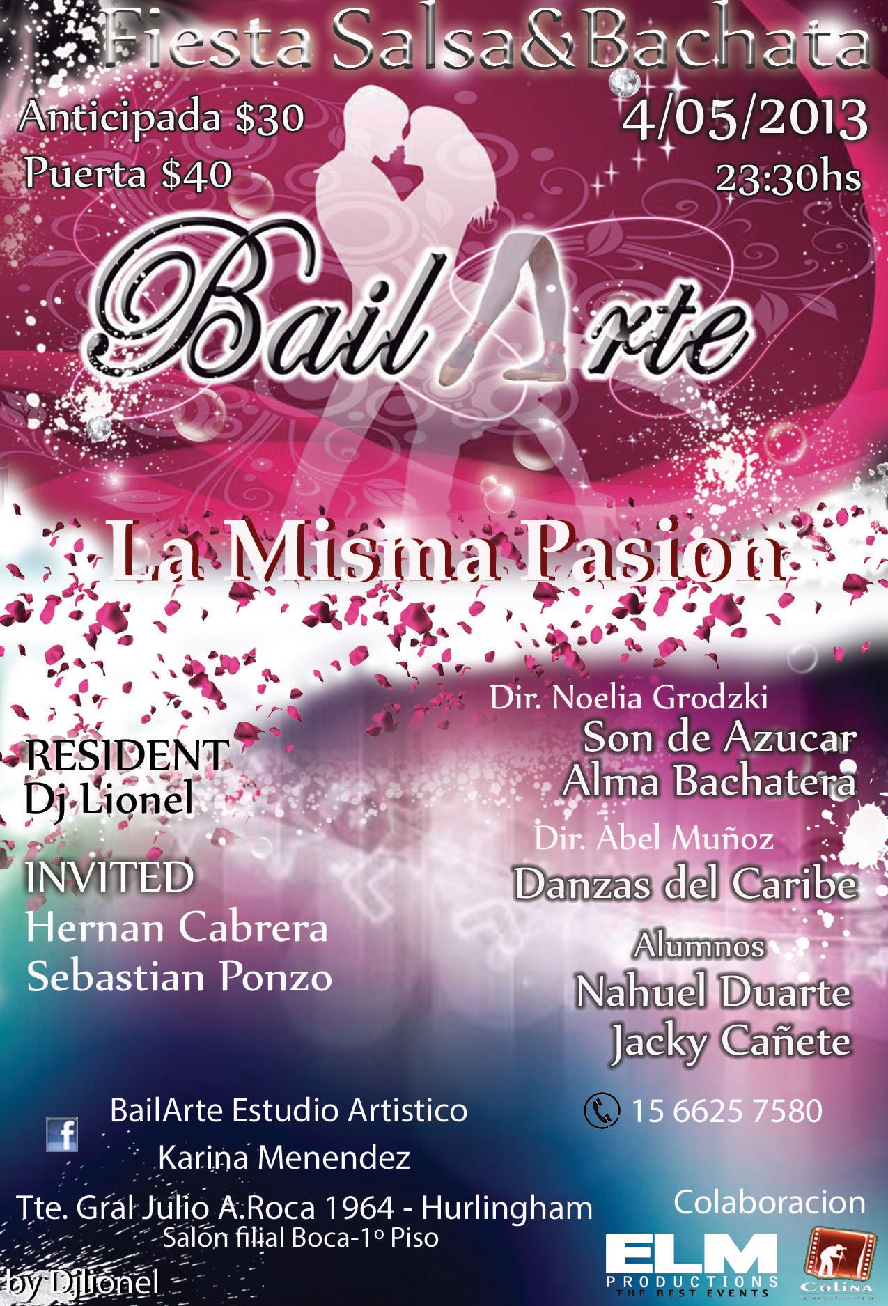 BailArte Fiesta de salsa & Bachata