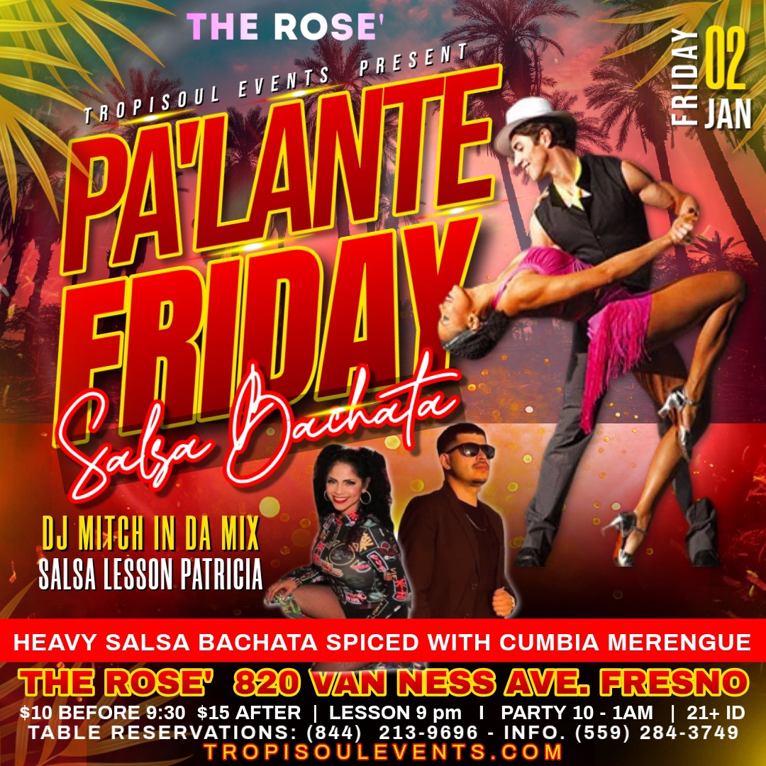 Pa'Lante Latin Friday - Salsa Bachata Party