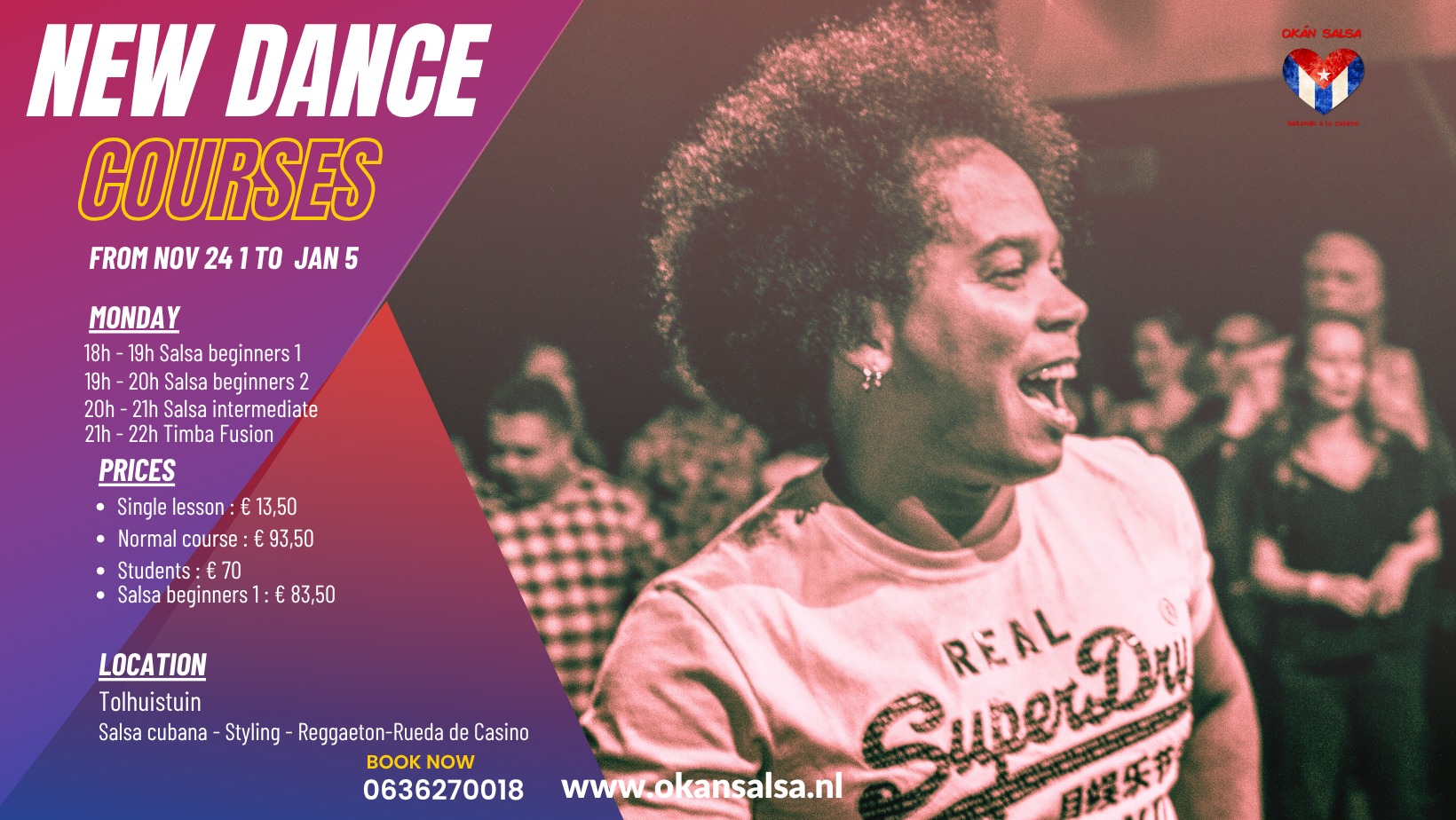 NEW DANCE COURSES