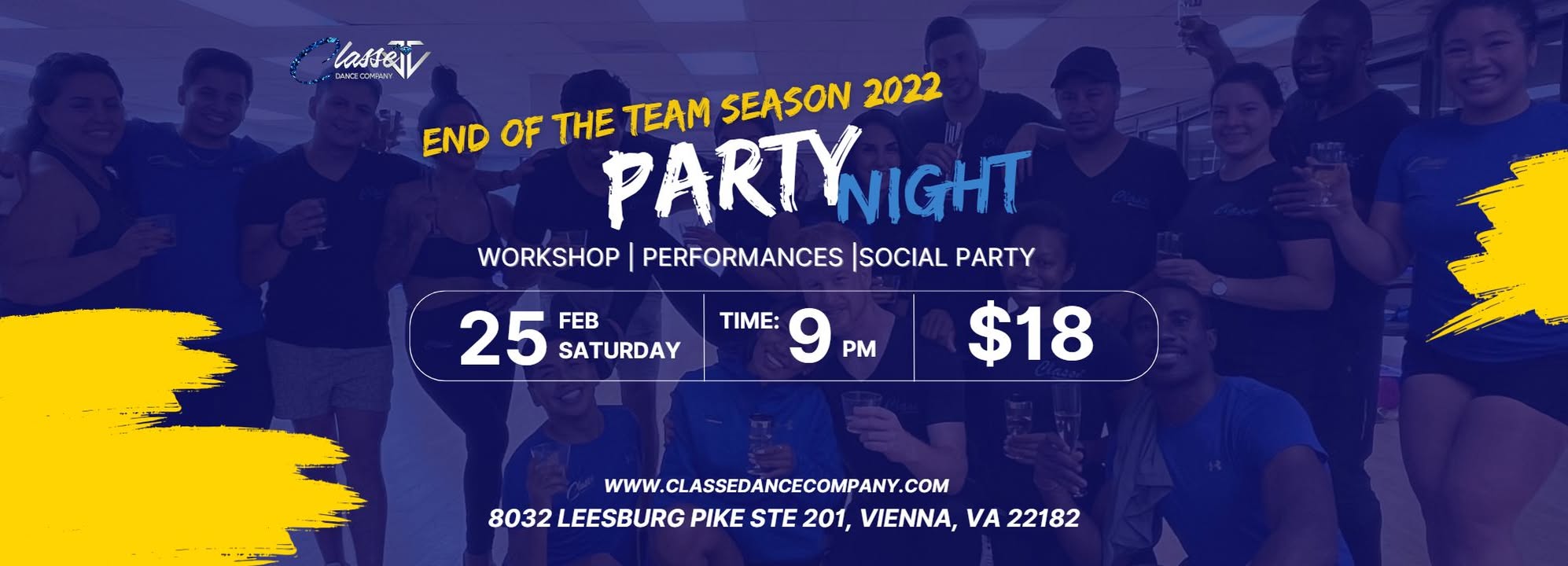 "End of Team Season" Social Party