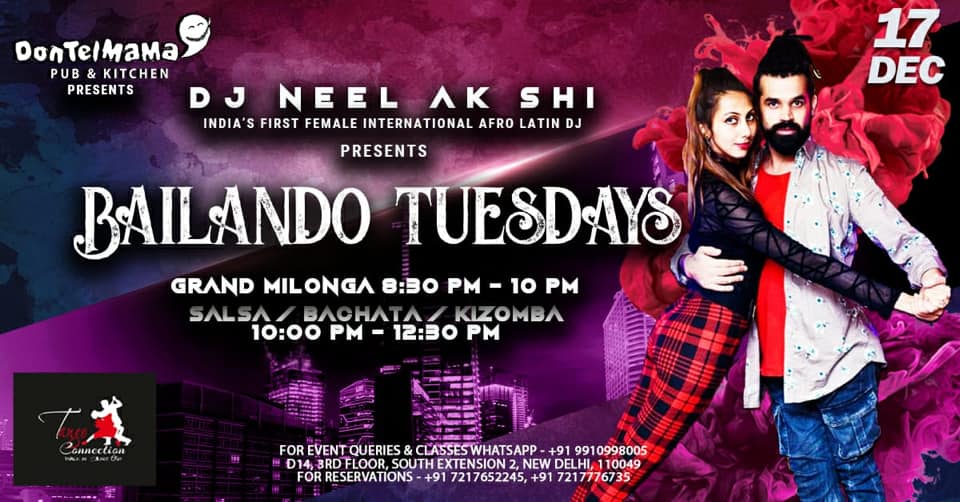 Bailando Tuesdays with Milonga