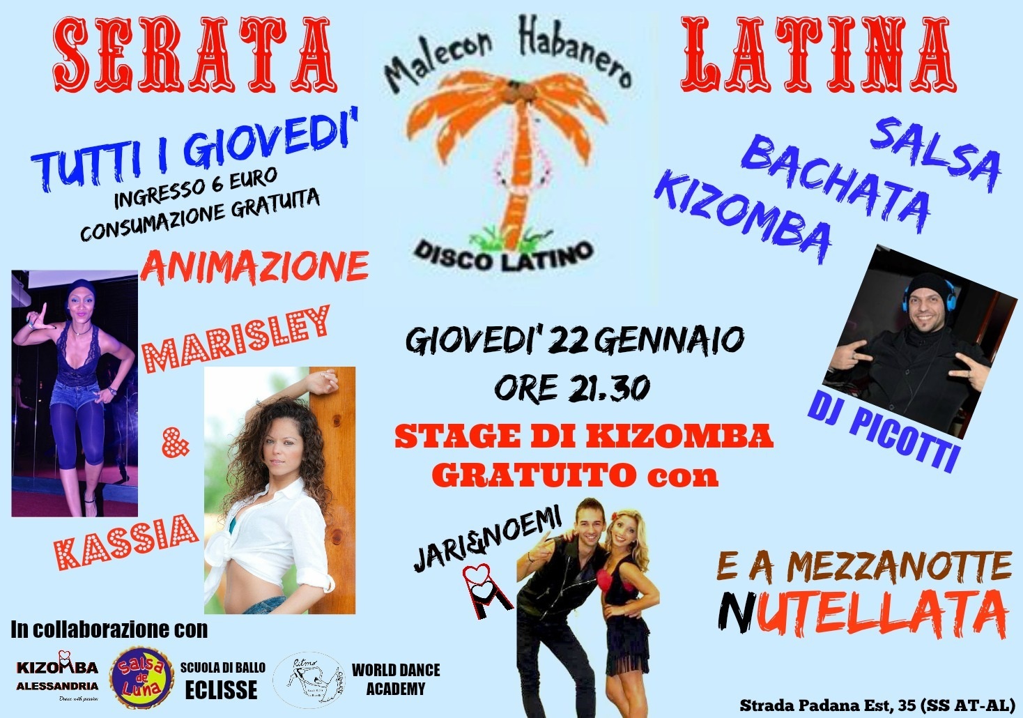 Inaugurazione Giovedì Latino