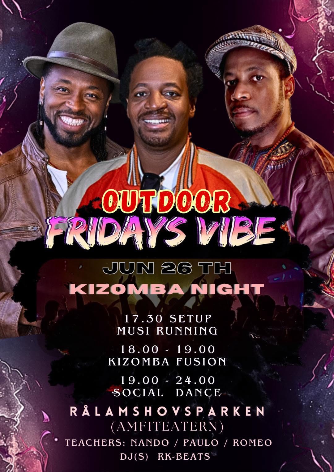 Fridays Vibe Afro House, Amapiano, Kizomba & Social Dance