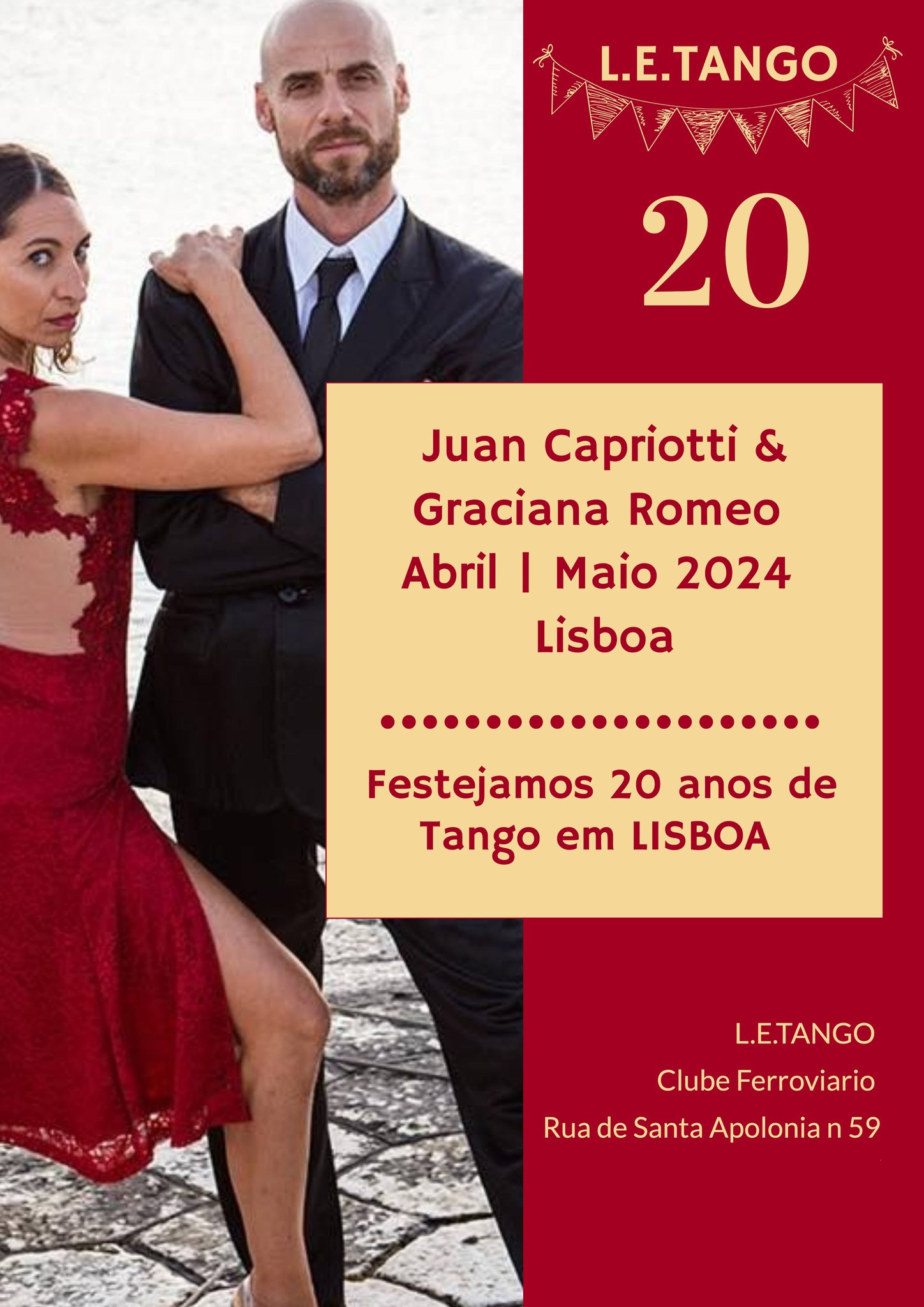 Juan & Graciana 20 anos de Tango em Lisboa