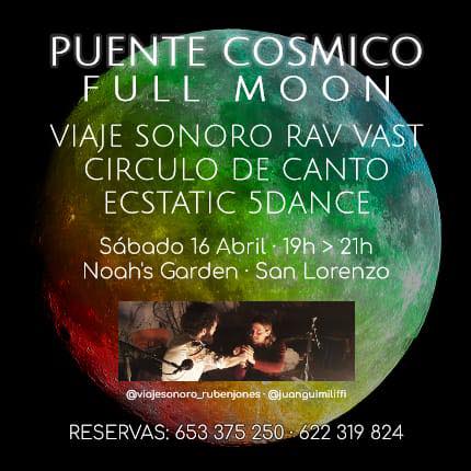 CEREMONIA LUNA LLENA PUENTE COSMICO