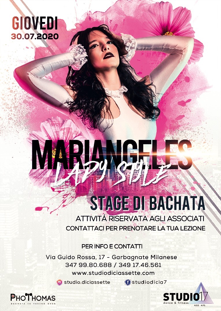 M Angeles • 30 Luglio 2020 • Bachata Lady Style • Studio 17