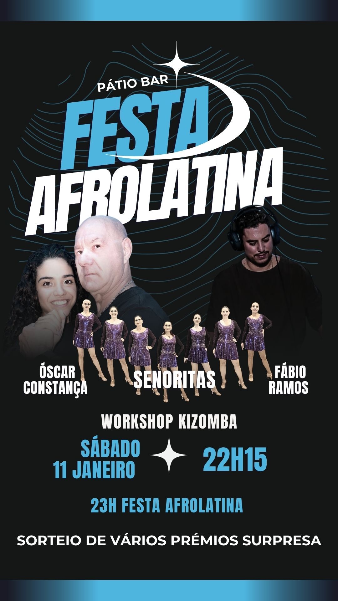🪘🪇Festa Afrolatina🪇🪘 Meãs do Campo, Pátio Bar