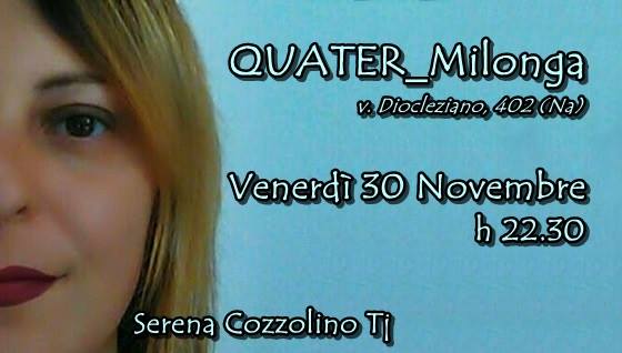 QUATER_Milonga con Serena Tj