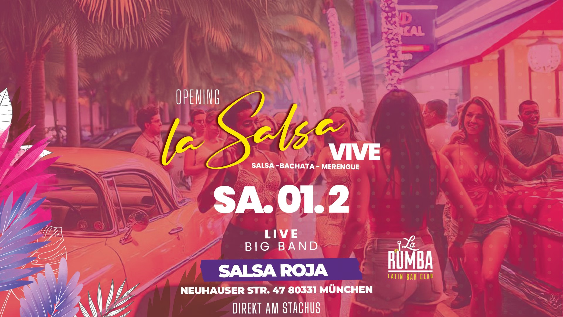 🌴LA SALSA Vive Salsa Roja Live 🌴