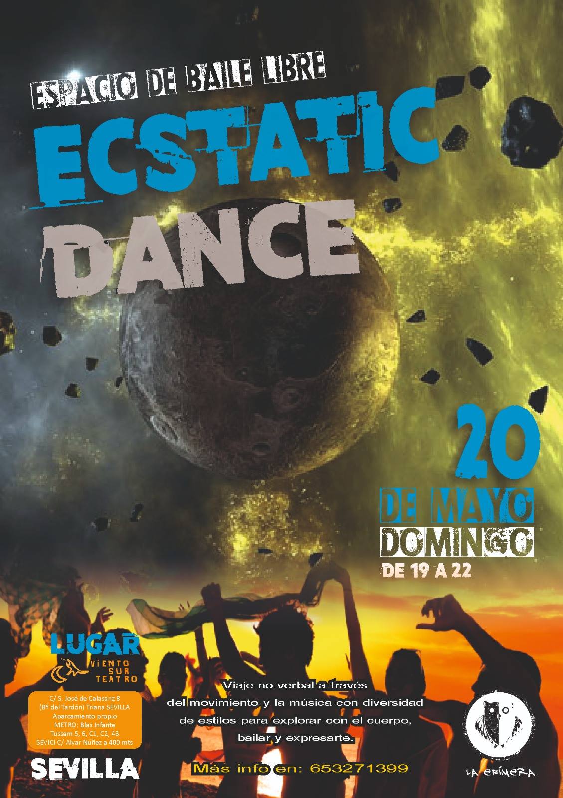 Ecstatic Dance con La Efímera