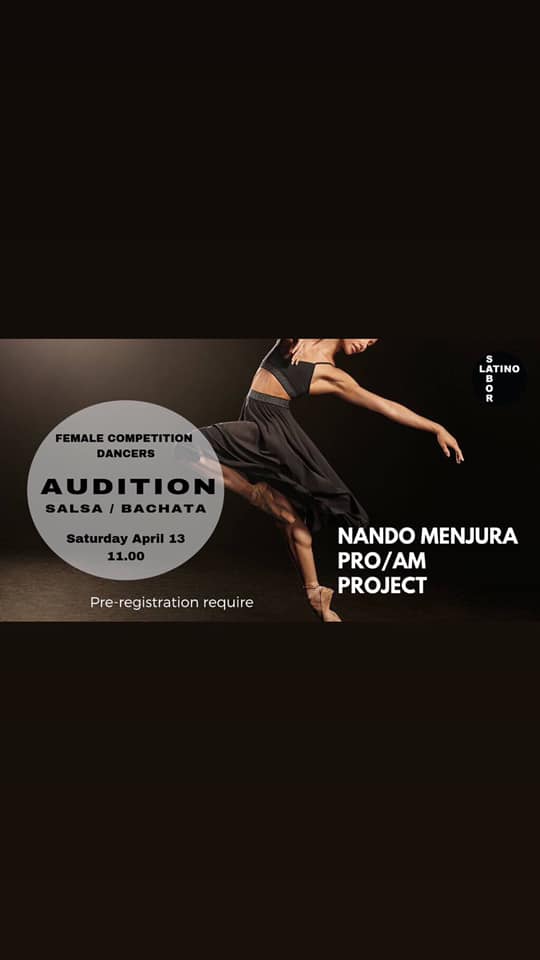 AUDITION FOR FEMALE DANCERS (Salsa&Bachata)
