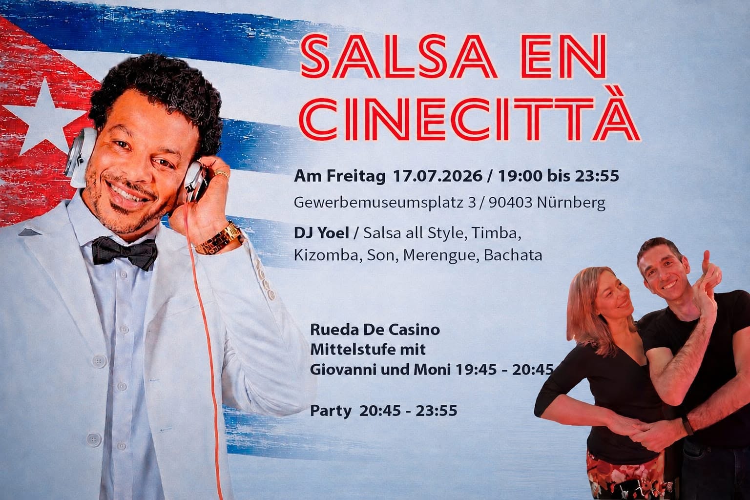 SALSA EN CINECITTA