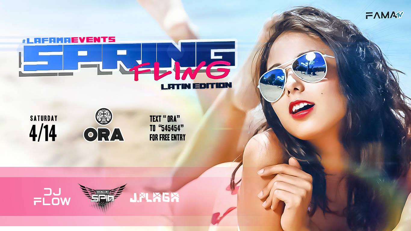 Spring Fling" Latino Edition at Ora BellTown