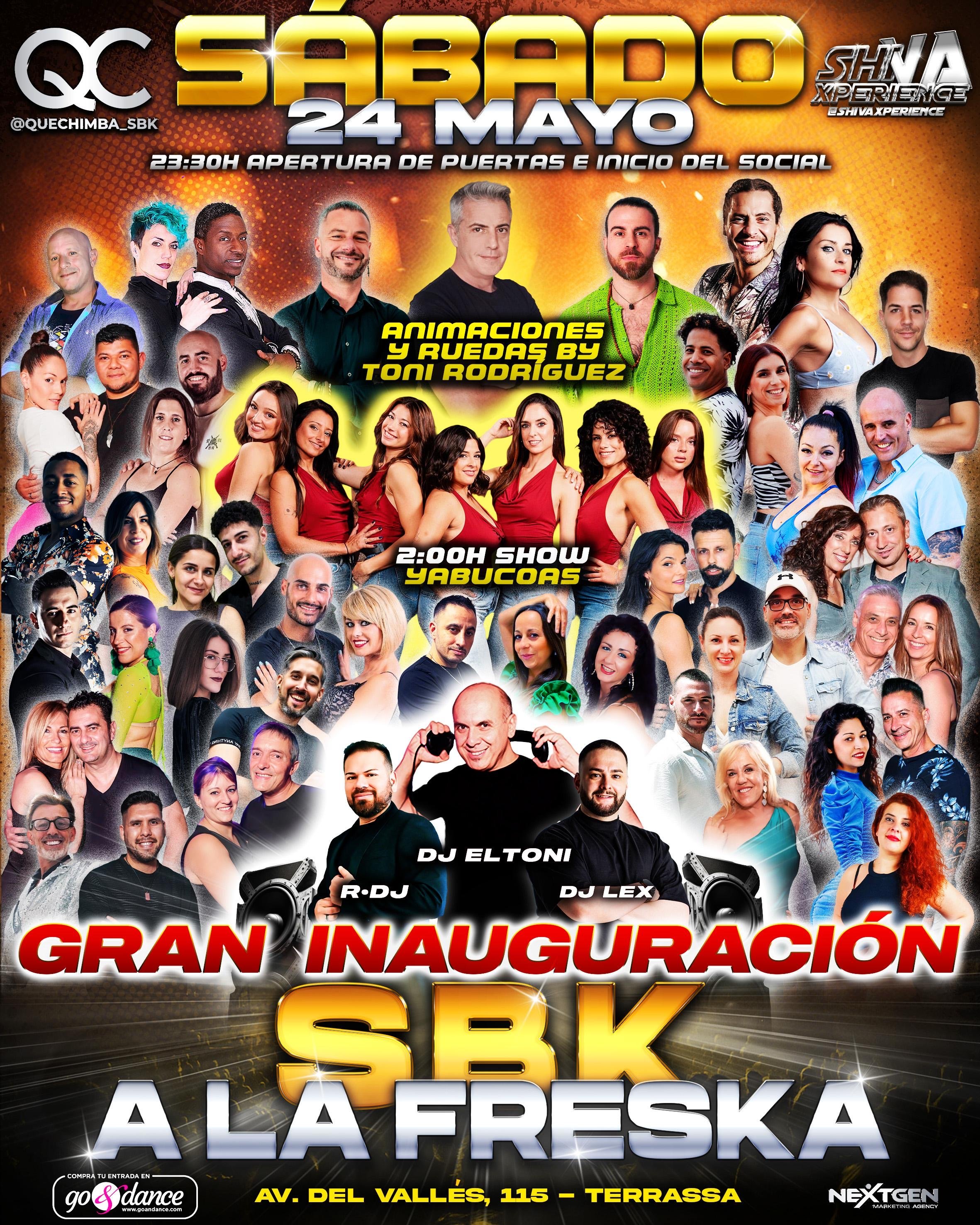 Gran Inauguración Sábados SBK A LA FRESKA
