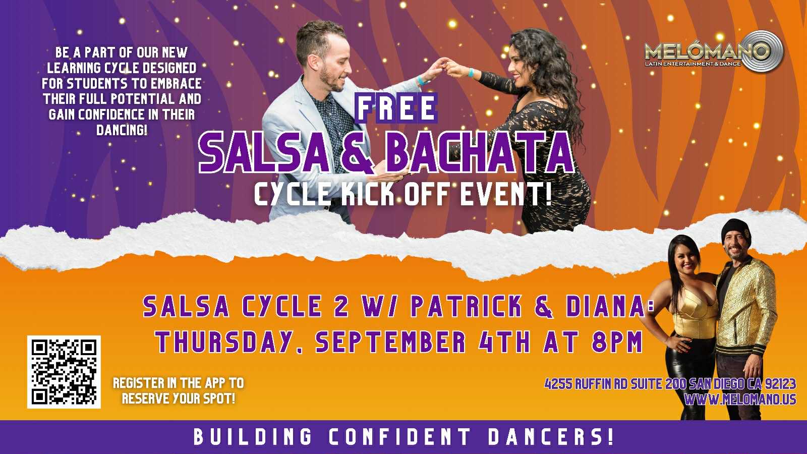 Melómano FREE Salsa Cycle 2 Kick Off! 9 4!!
