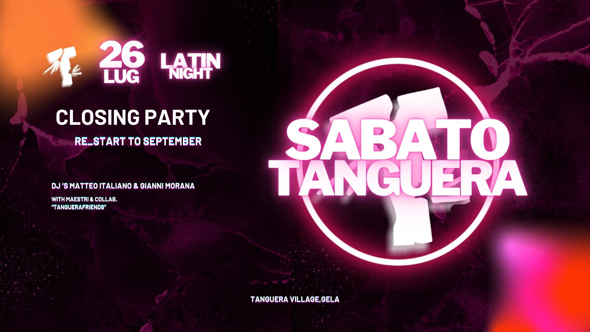 Sabato Latino Tanguera Gela