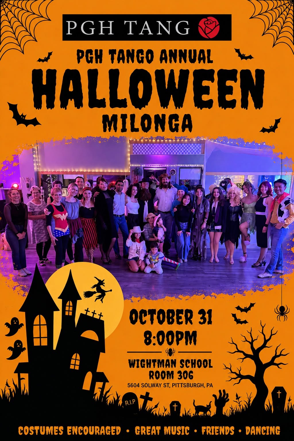 PGH Tango 18th Annual Halloween Milonga