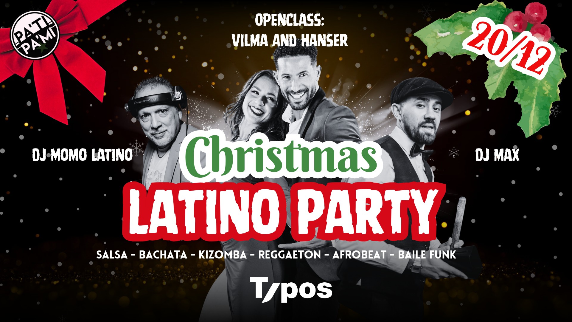 Christmas Latino Party - Typos 20.12. - PaTi PaMi