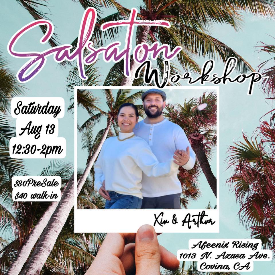 SALSATON WORKSHOP WITH XIU AND ARTHUR