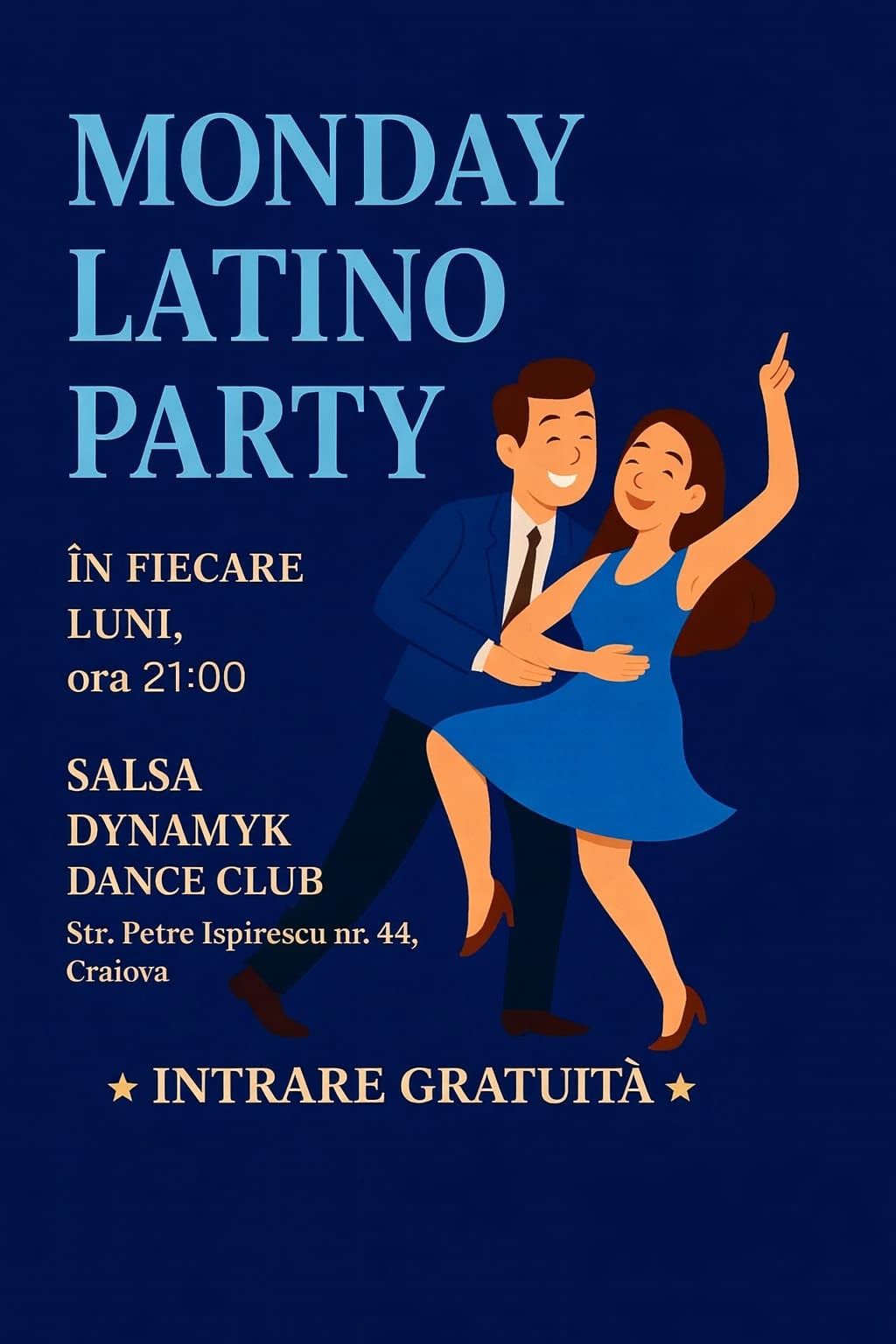 MONDAY LATINO PARTY- GRATUIT