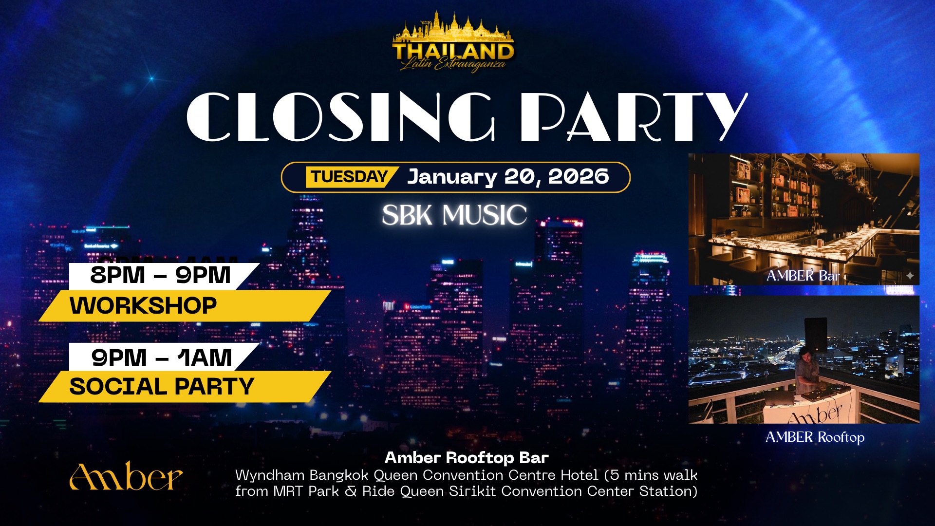 โจ TLE26 ๐๐๐๐๐๐๐ ๐๐๐๐๐ ๐ฅ1 WORKSHOP 1 SOCIAL PARTY ๐บโจTue Jan 20 2026