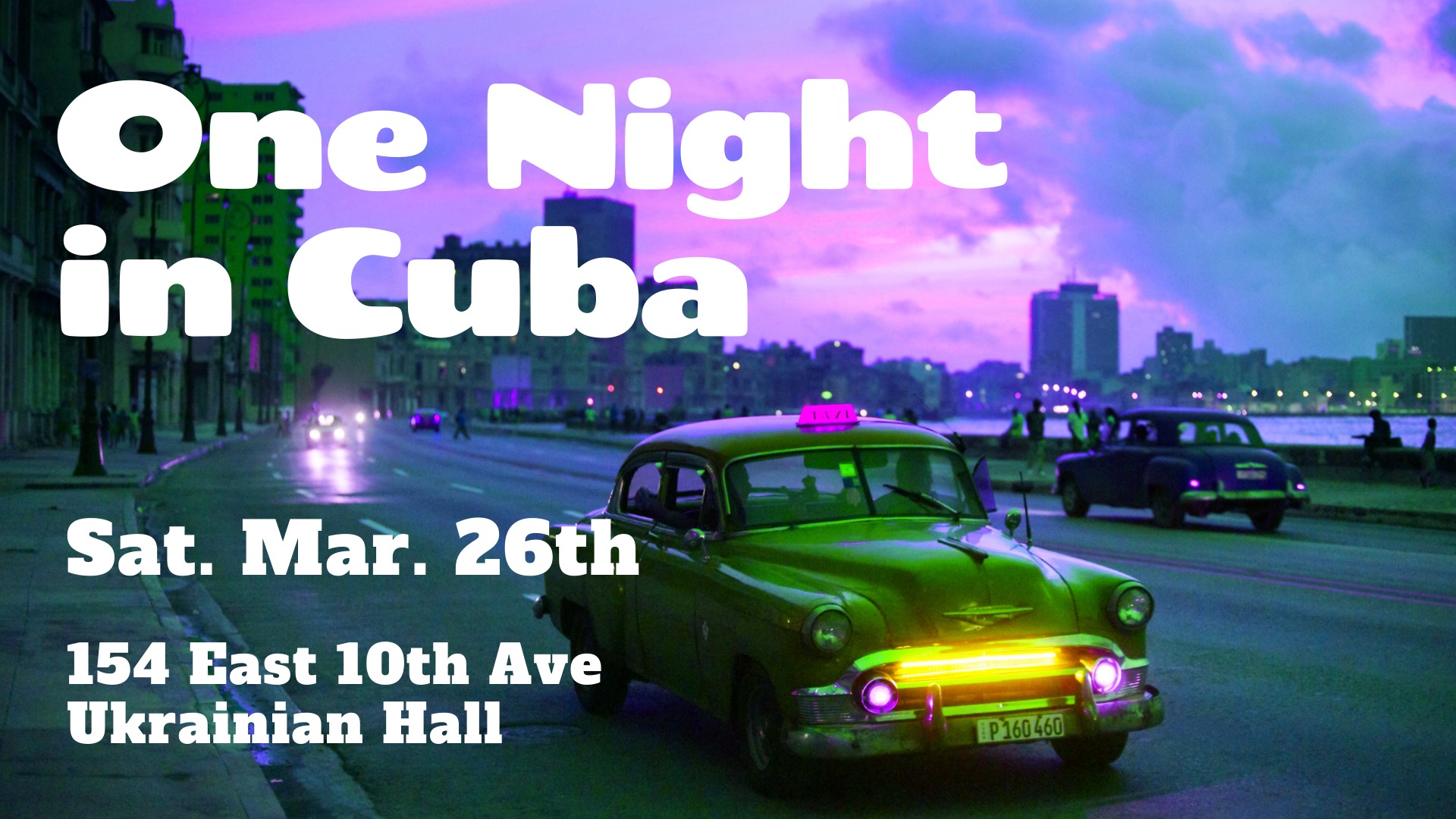 ONE NIGHT IN CUBA