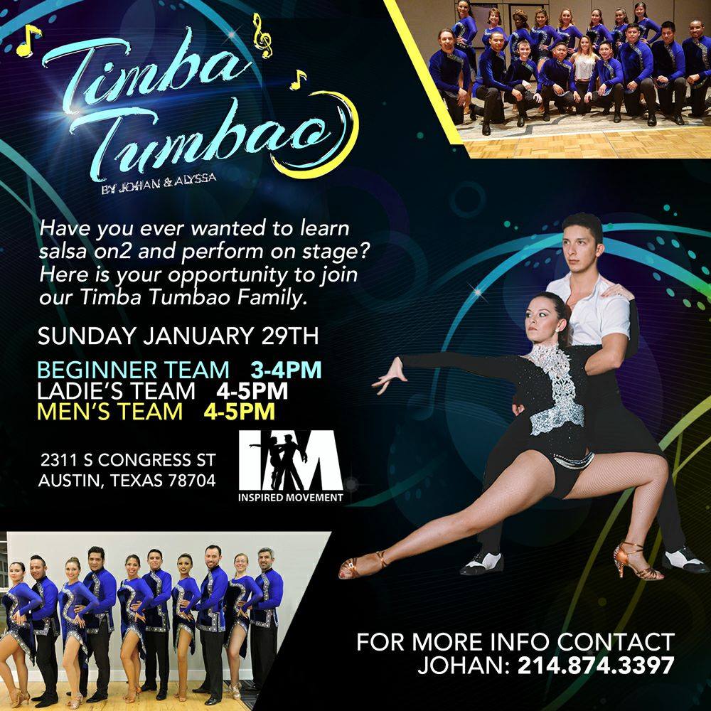 Timba Tumbao Auditions