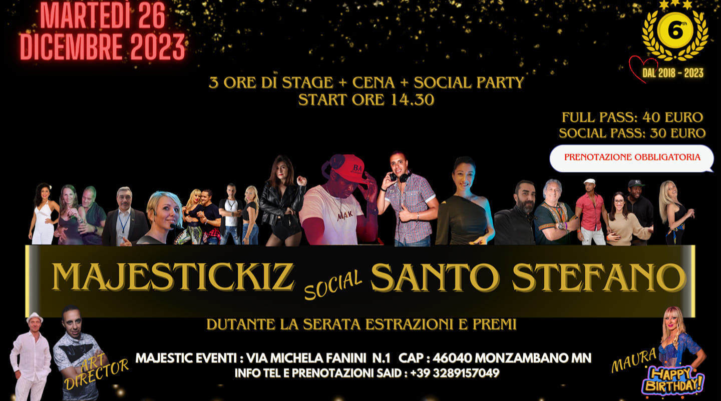 MAJESTIC KIZ - Social di Santo Stefano