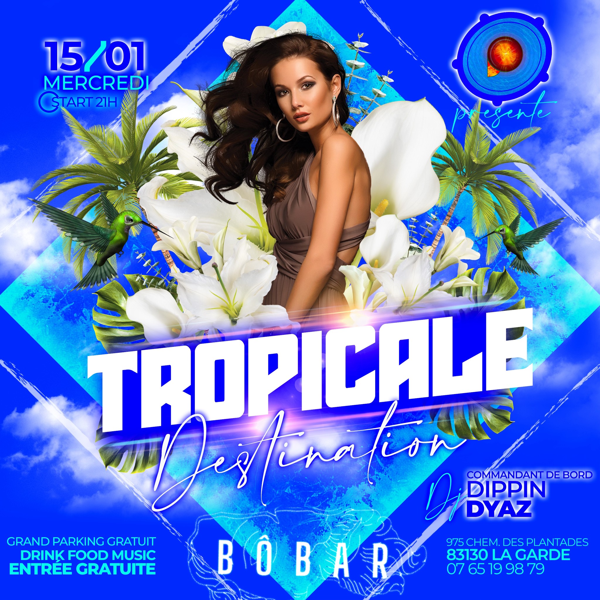 Destination Tropicale au Bôbar - Zouk Kompa Gouyad Afro Caribéen 974