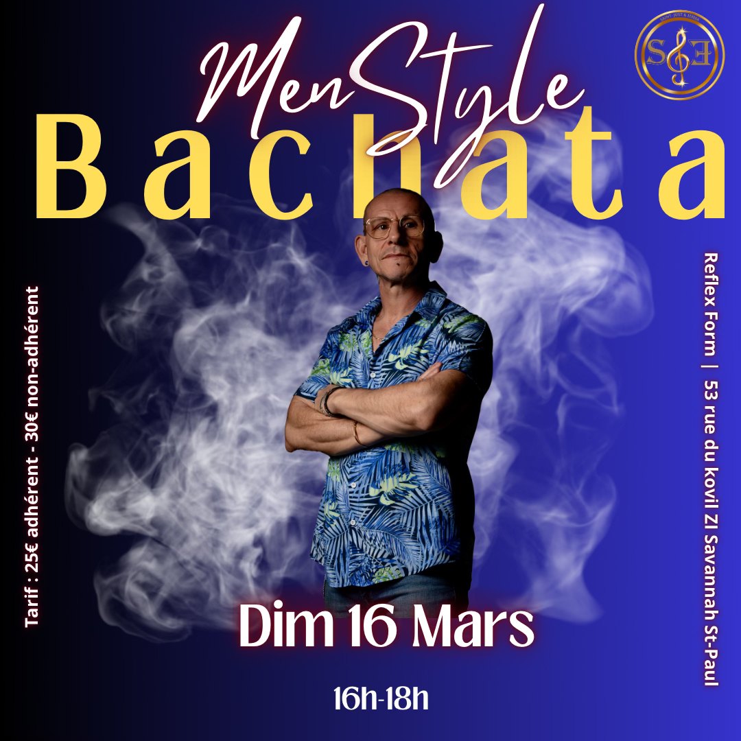Men Style BACHATA - DIM 16 Mars