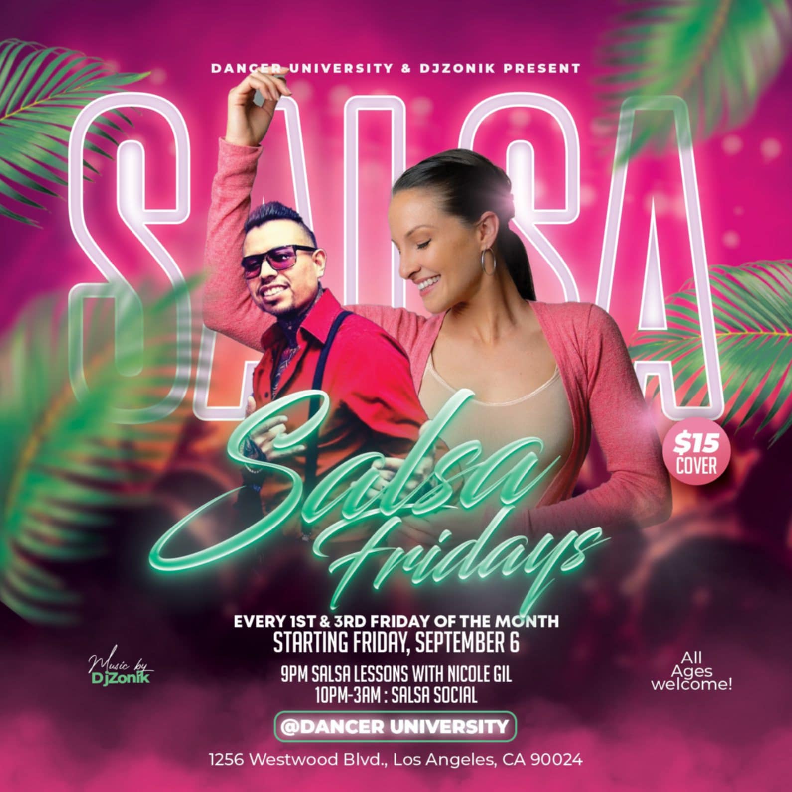 SALSA AND BACHATA FRIDAYS!