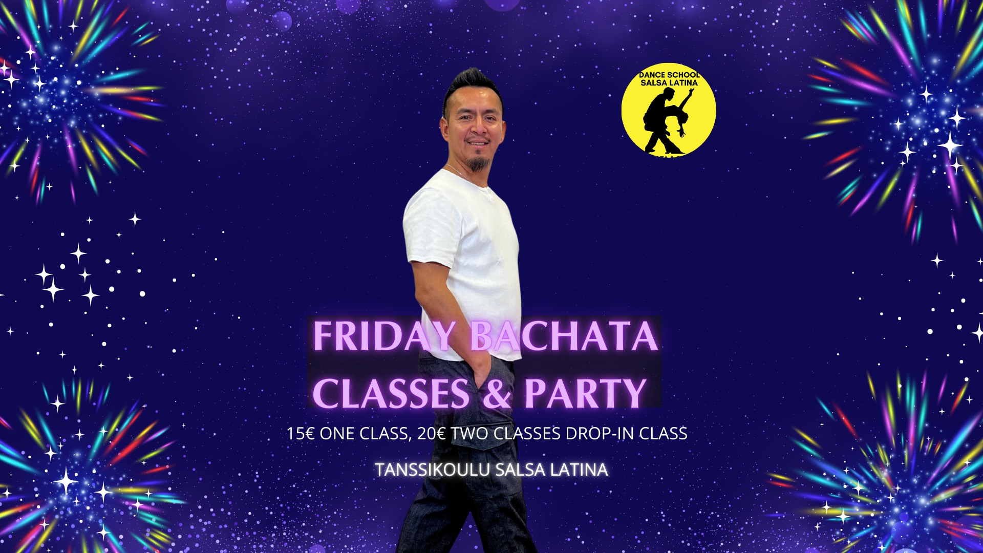 Regular Friday Bachata Footwork & Open Level Bacahata class