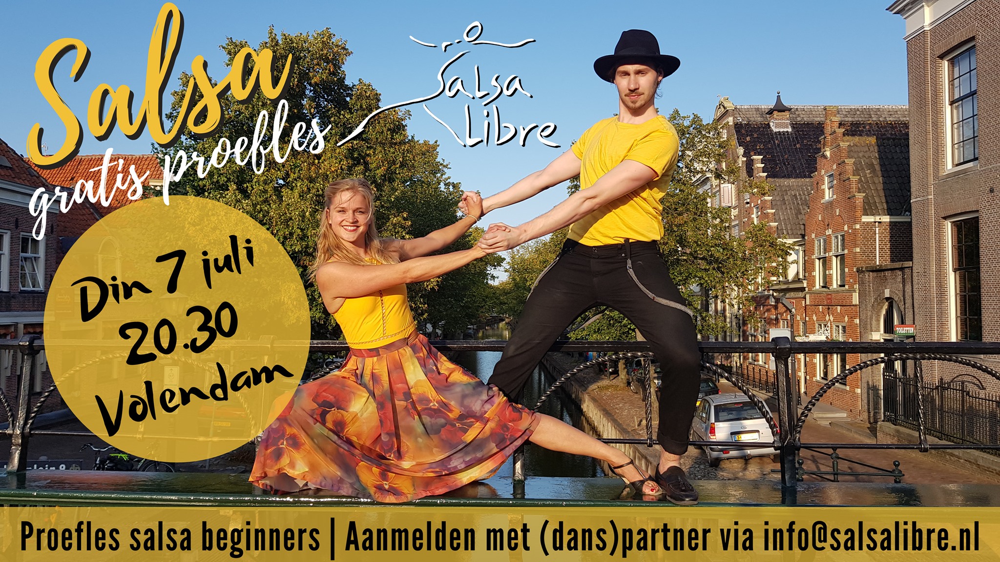Gratis Proefles Salsa Beginners Edam-Volendam door Salsa Libre