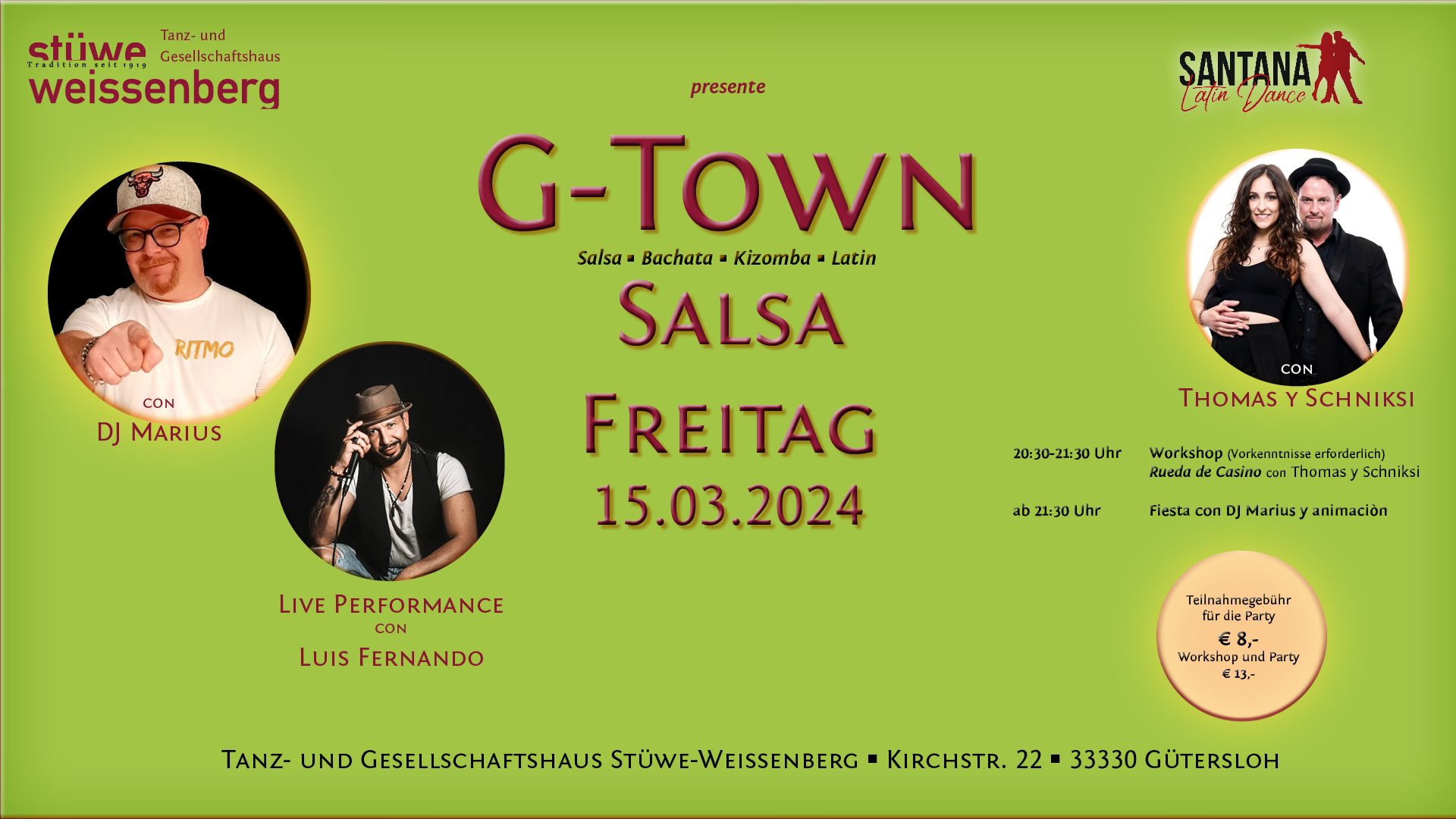 G-Town Salsa-Party