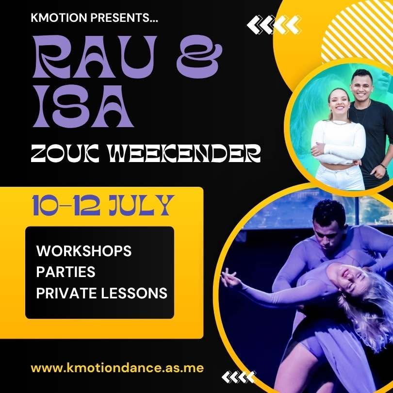Kmotion Zouk Weekender with Rau & Isa!
