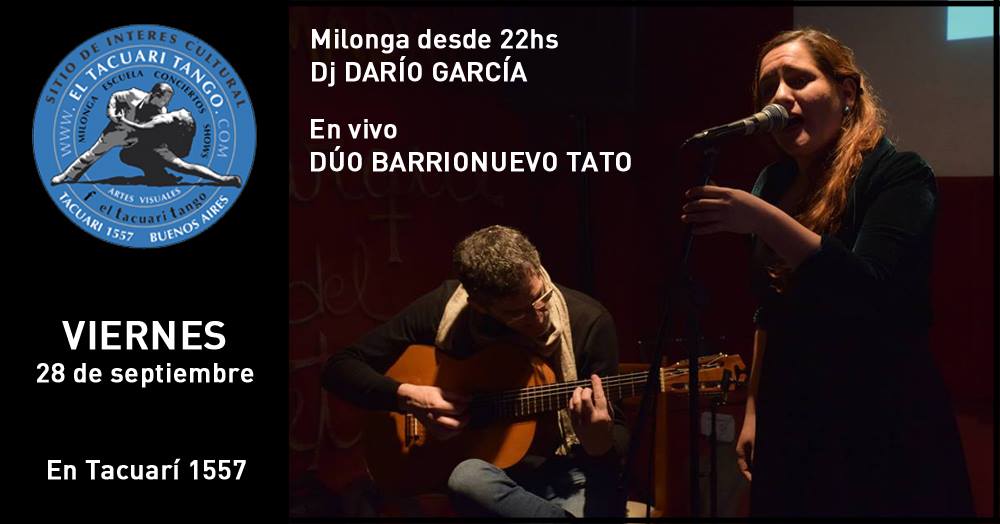 Milonga - Música en vivo - DJ Darío García