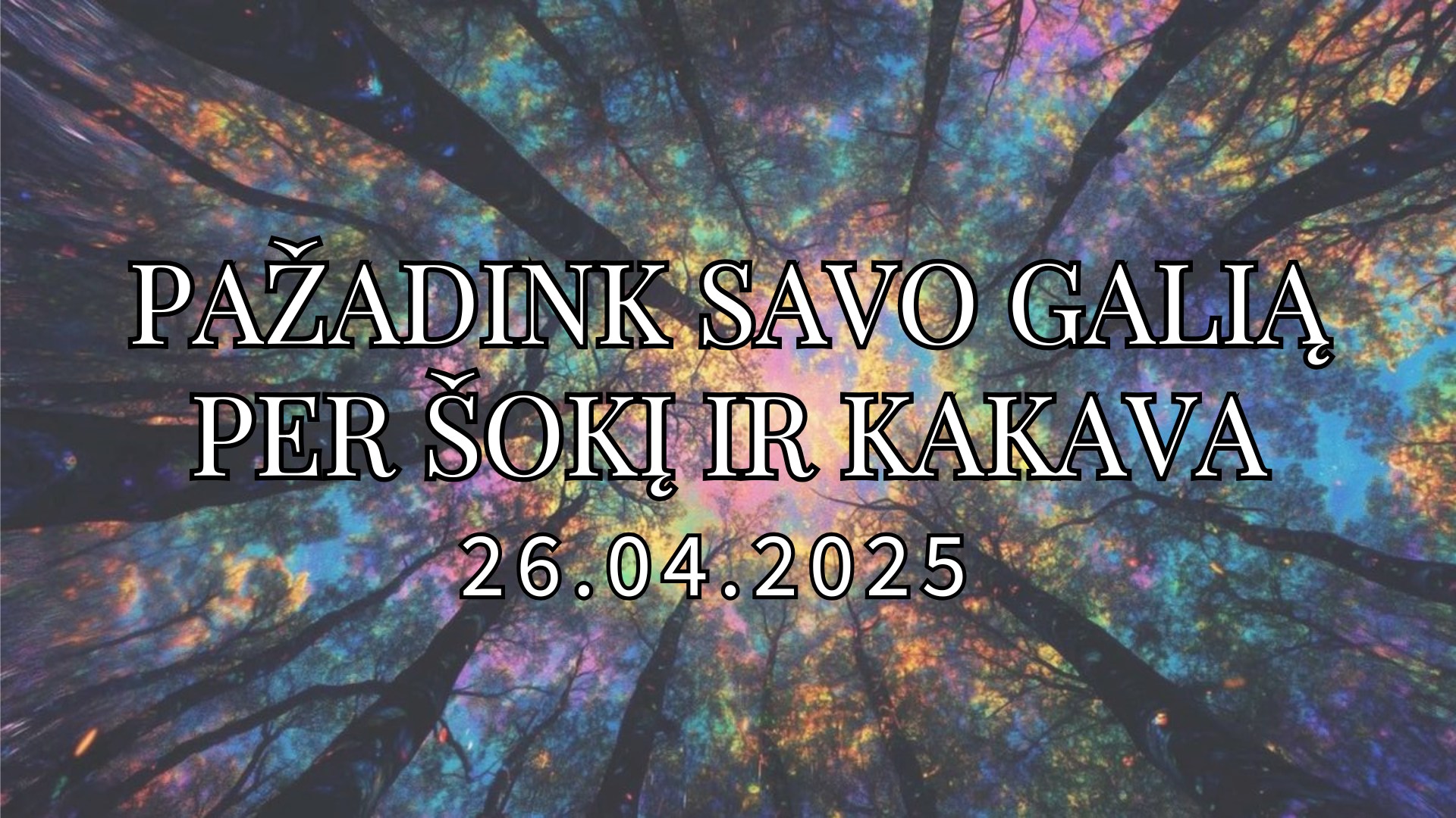 Kakavos ir Ekstatinio ล okio Ceremonija - Cacao and Ecstatic Dance Ceremony