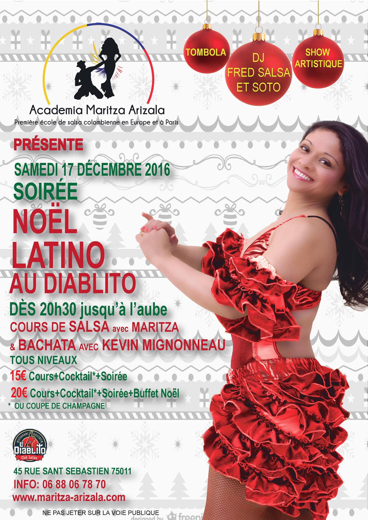 Soirée Noël Latino