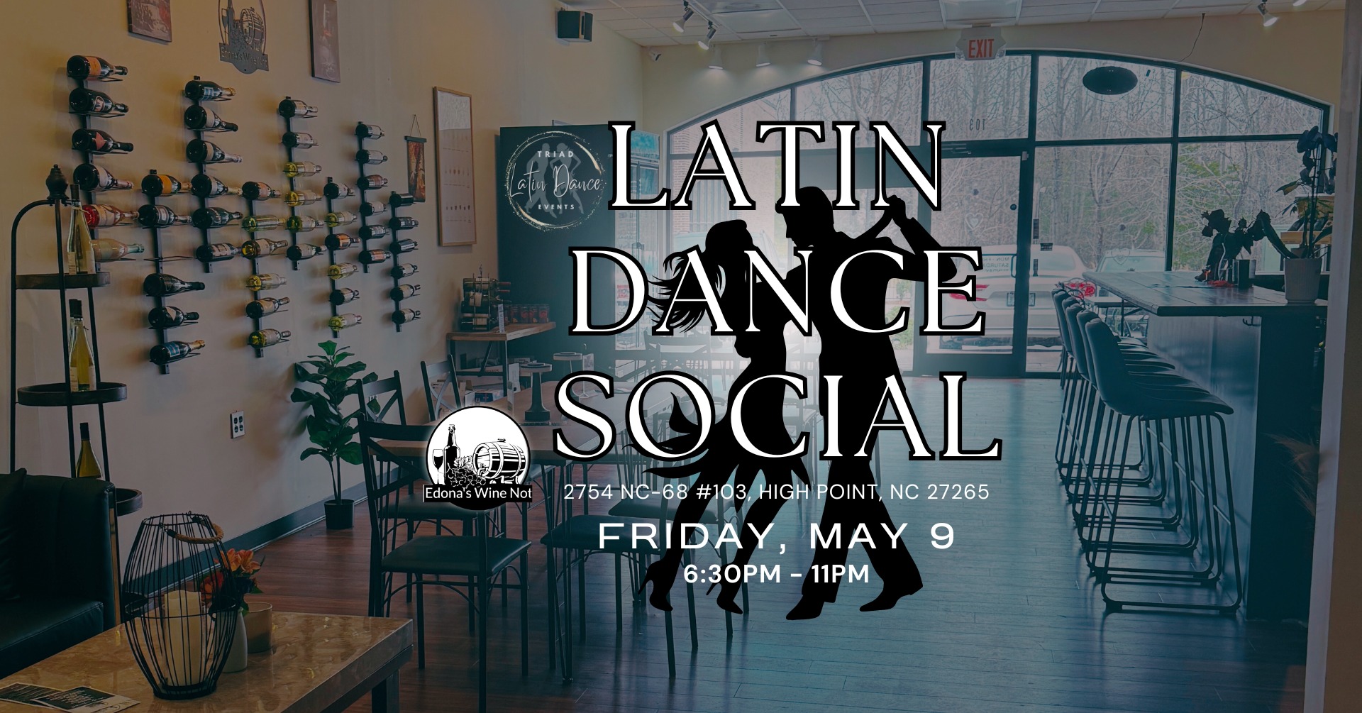 LATIN DANCE NIGHT at Edona's