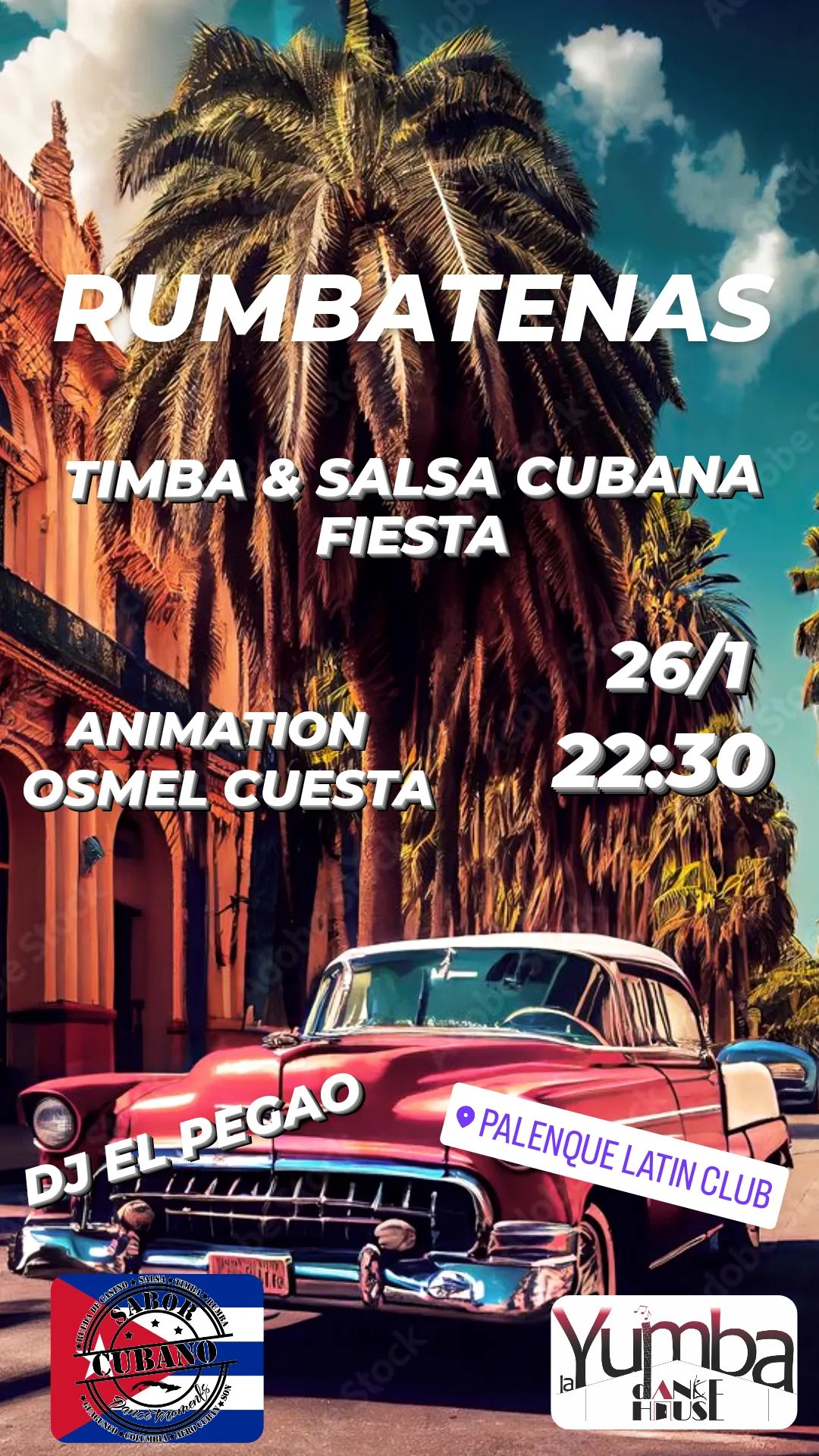 RUMBATENAS TIMBA & SALSA CUBANA PARTY