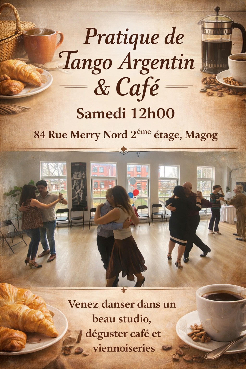 Practice de Tango Argentin & Café