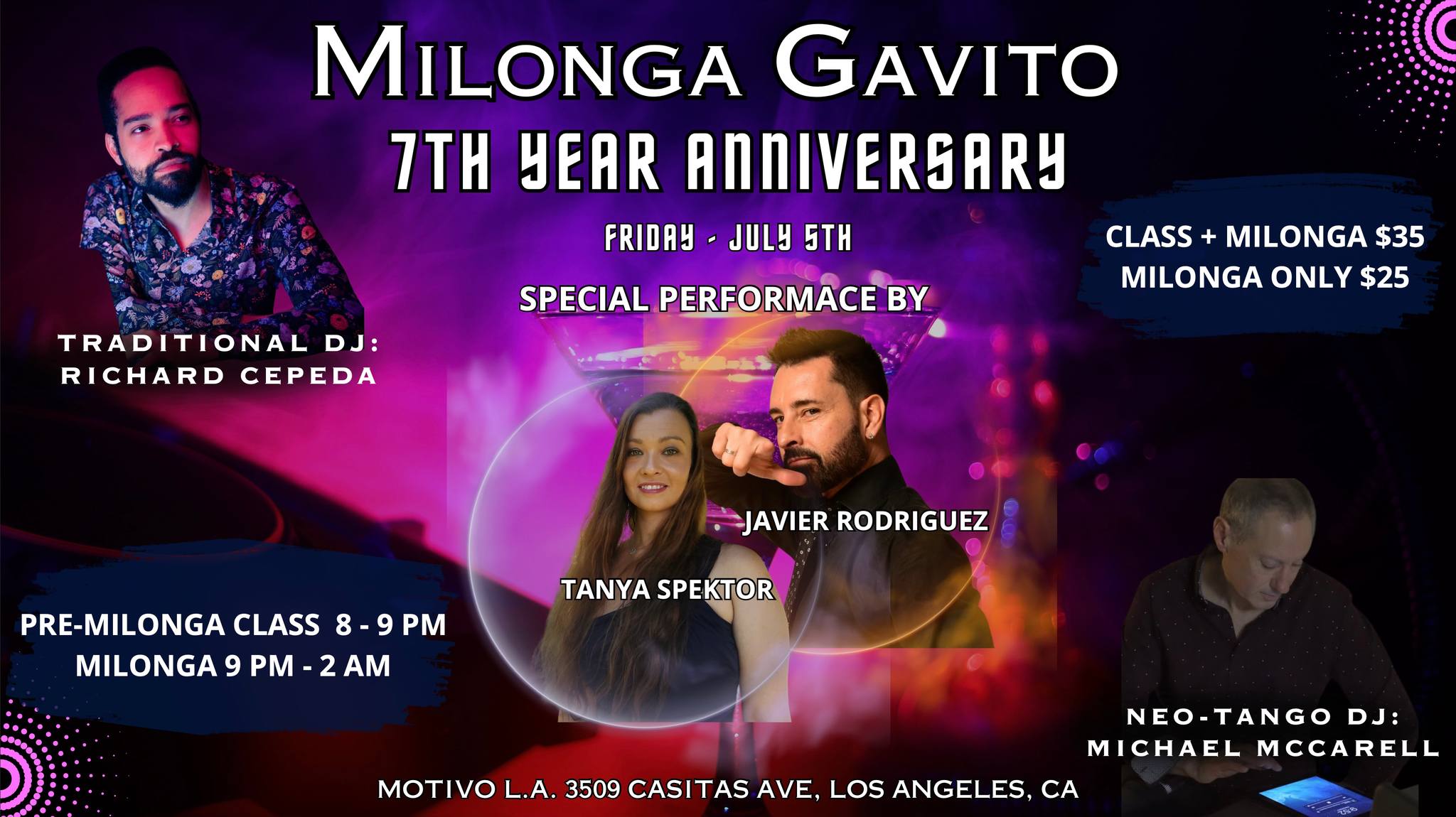 Milonga Gavito 7th Year Anniversary Feat. Maestro "Javier Rodriguez"