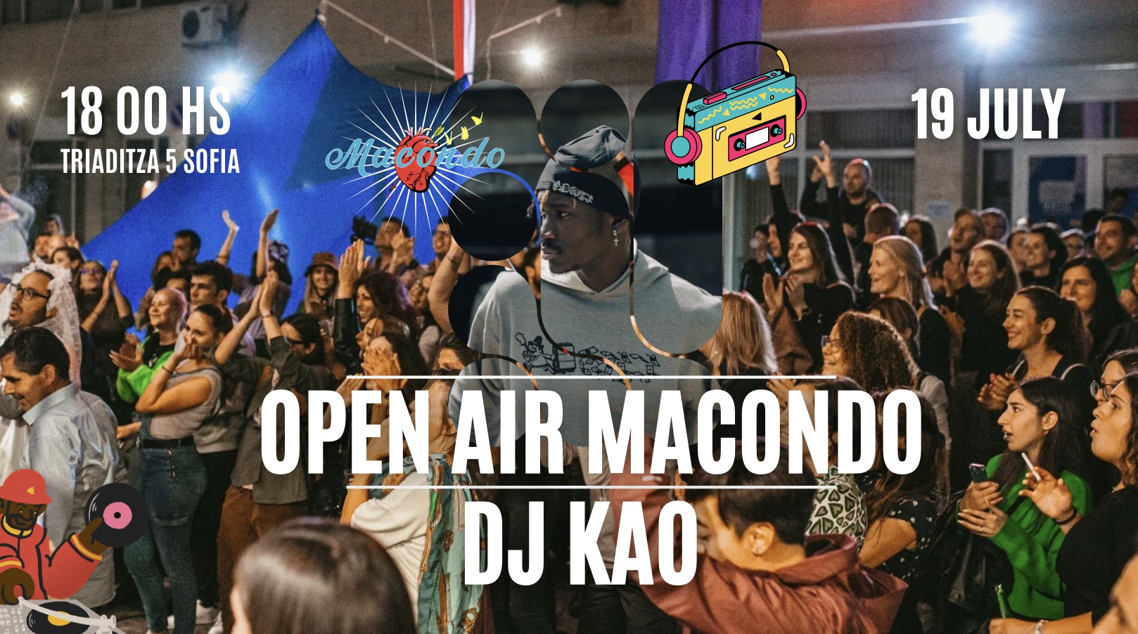 OPEN AIR MACONDO!! y muchas empanadas latinas!!!!!๐๐บ๐ป๐ฎ๐ฎ๐ฅ๐จ๐ด