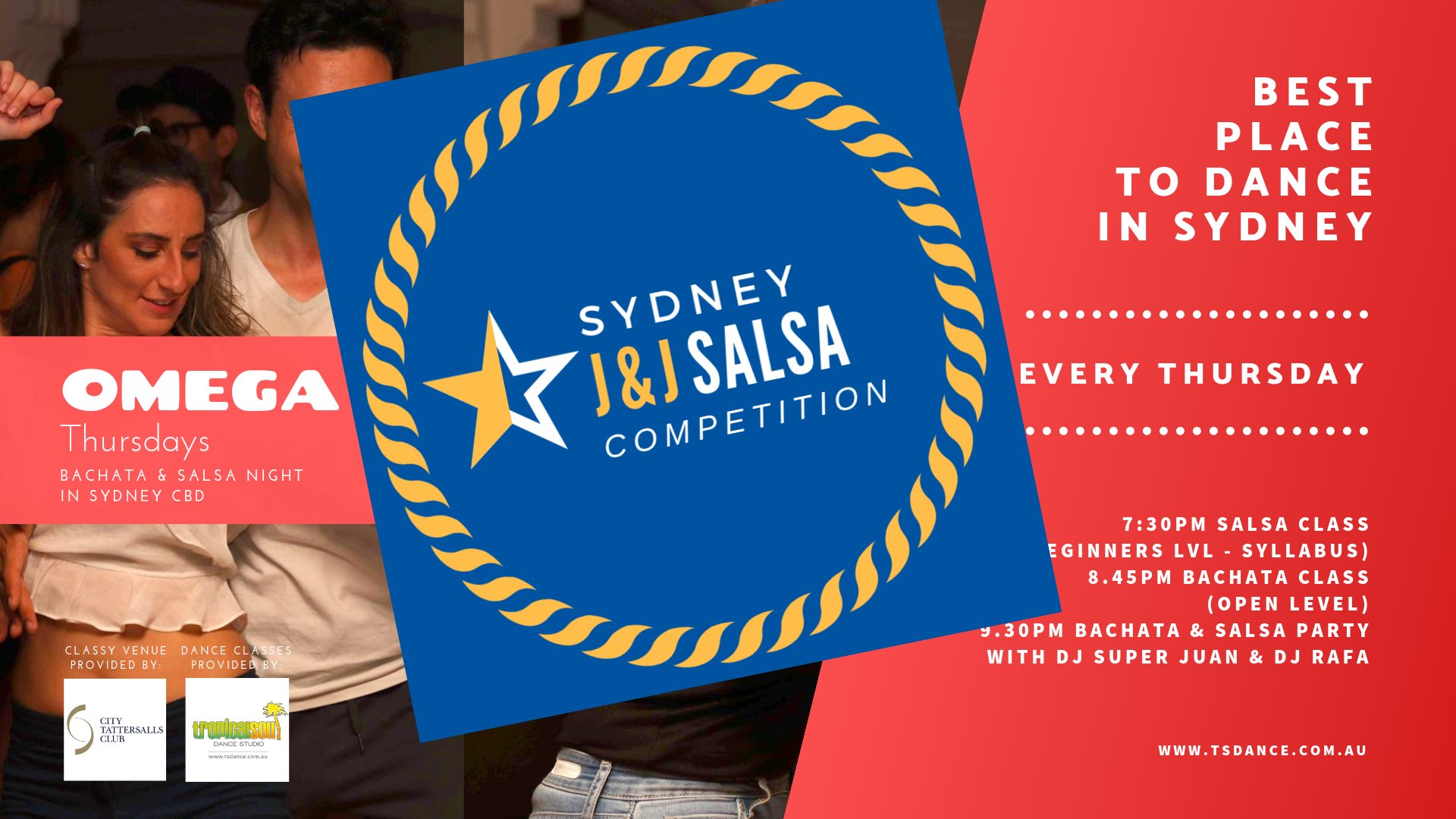 OMEGA Thursdays - Salsa & Bachata Night - Official SalsaJ&J Comp