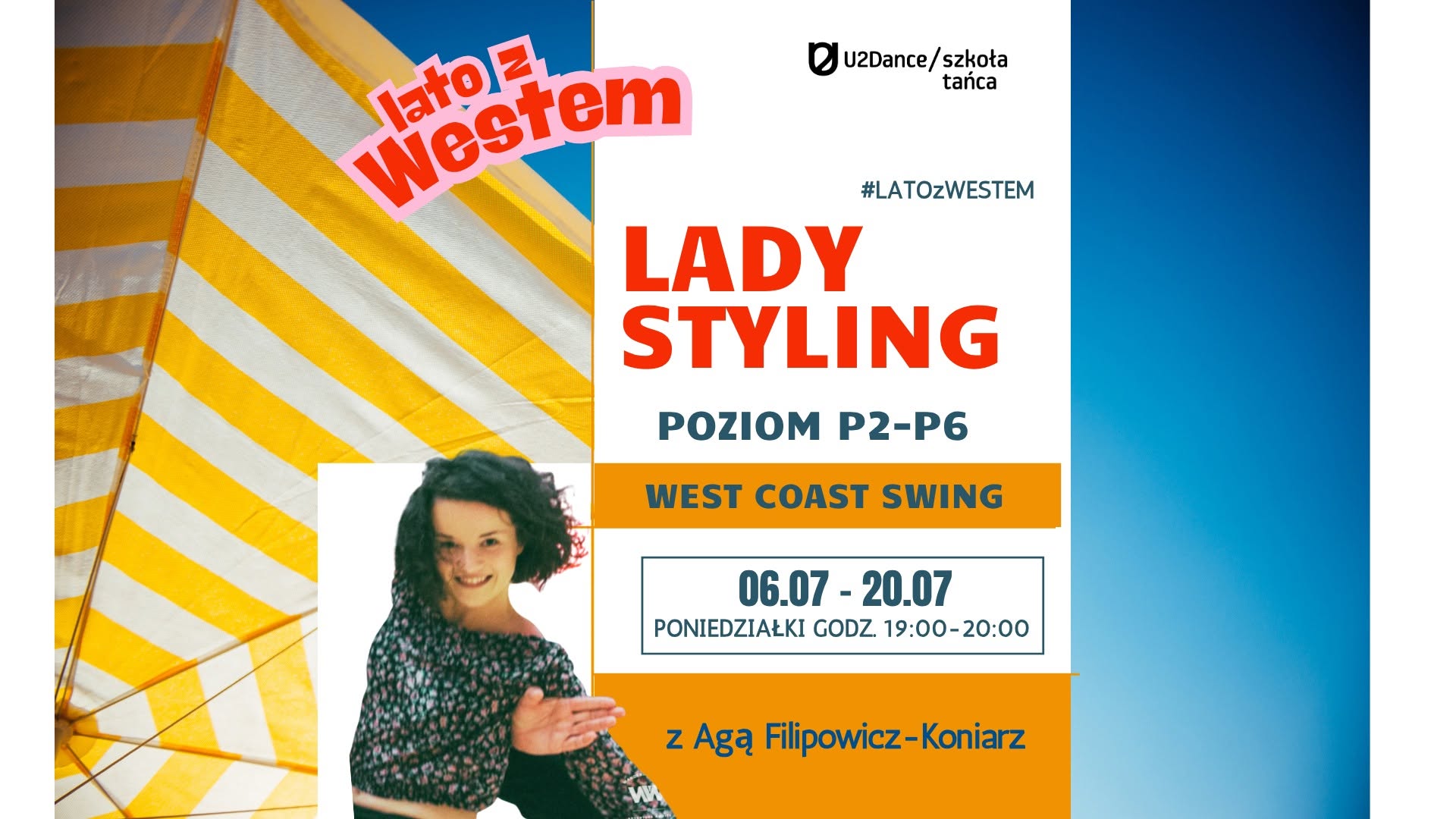 ☀️ Wakacyjny LADY STYLING w West Coast Swing POZIOM P2-P6! ☀️