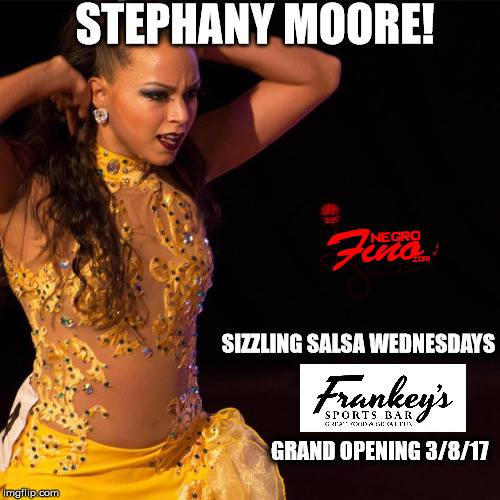 Sizzling Salsa Wednesdays at Frankey's Sports Bar! Grand Opening