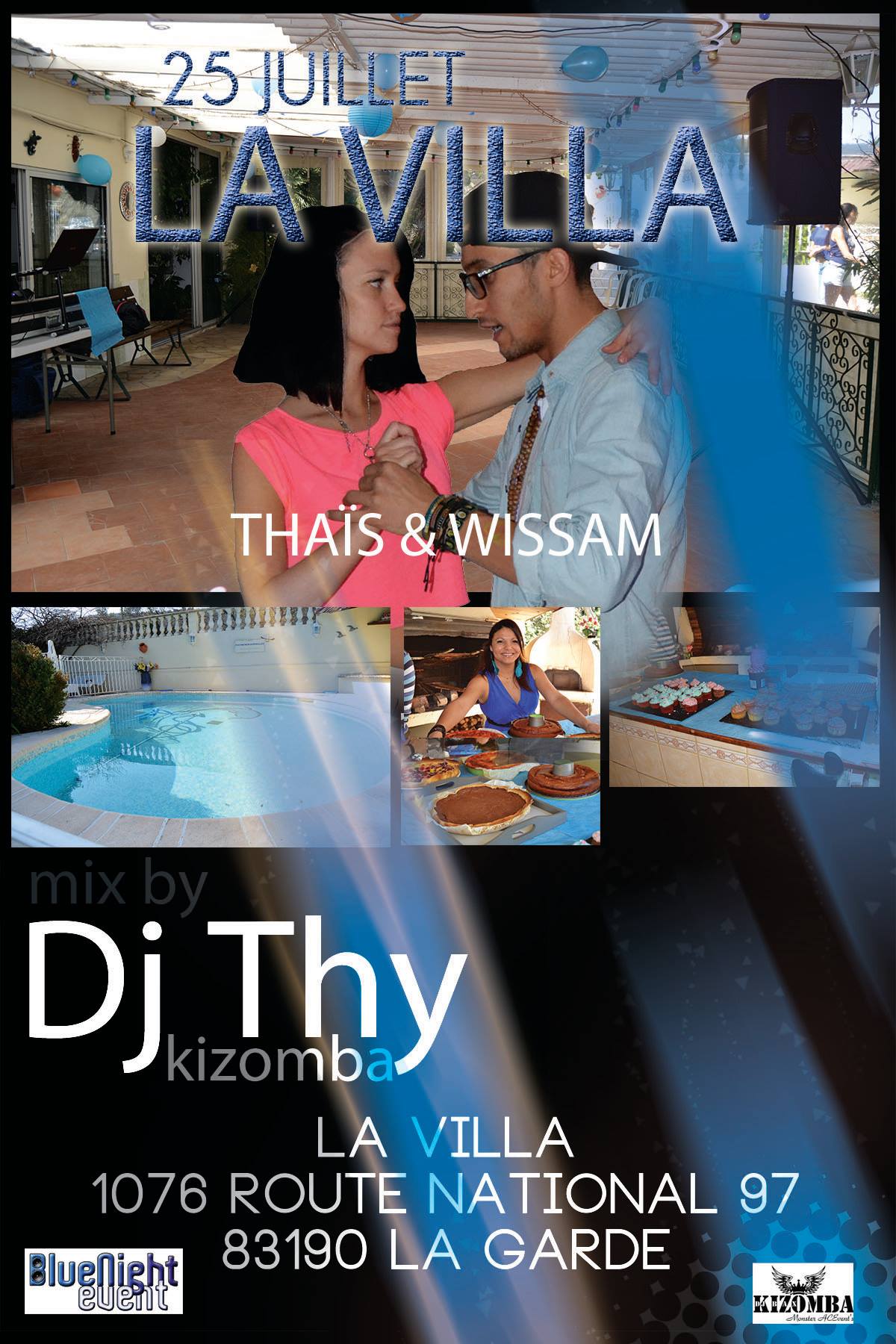 Kizomba Dans La Villa Avec Piscine